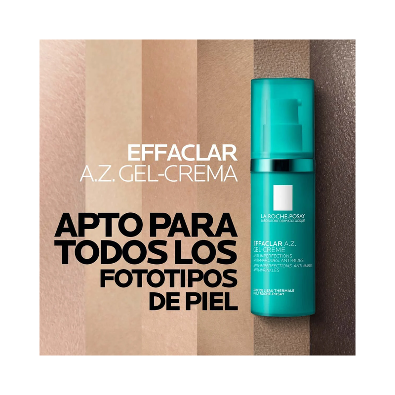 Effaclar A.Z. Gel Crema 40 ml | Tratamiento hidratante antiimperfecciones