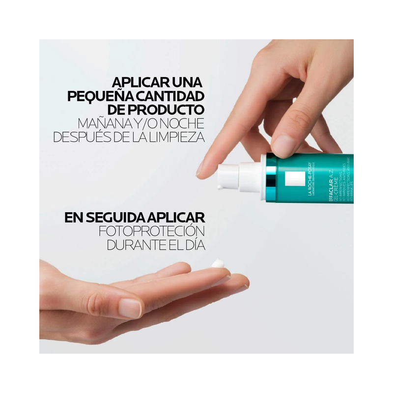 Effaclar A.Z. Gel Crema 40 ml | Tratamiento hidratante antiimperfecciones