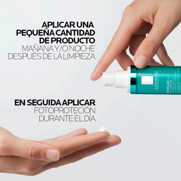 Effaclar A.Z. Gel Crema 40 ml | Tratamiento hidratante antiimperfecciones