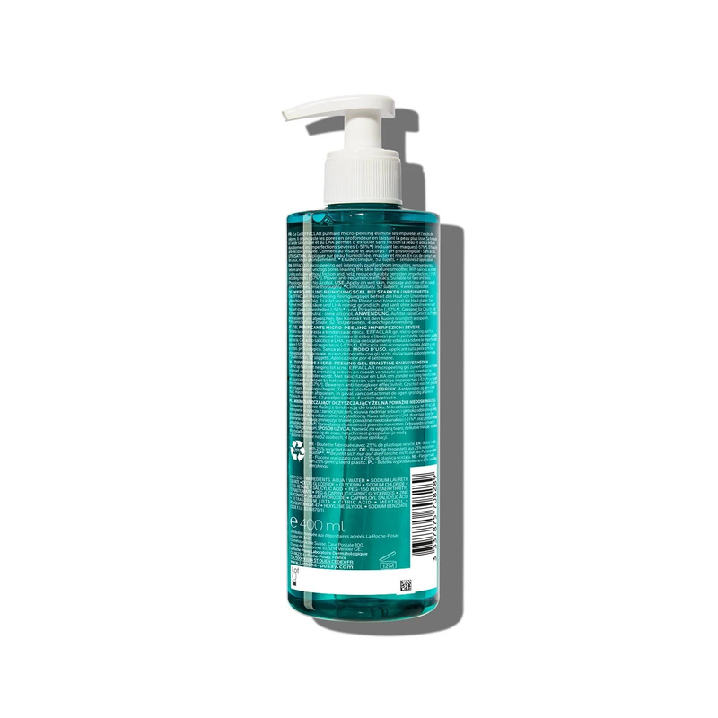 Effaclar Gel Microexfoliante 200 ml | Limpiador purificante para imperfecciones