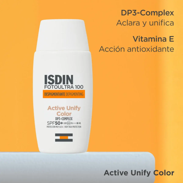 FotoUltra 100 Active Unify Color SPF50+ | Fotoprotector Antimanchas