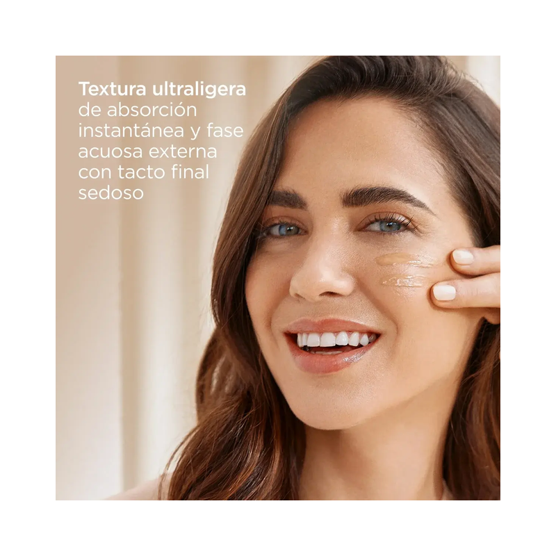Fusion Water MAGIC Medium SPF50 Color | Fotoprotector Facial con Color