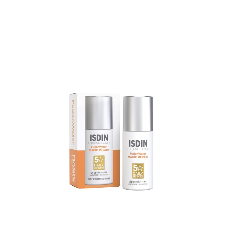 Fusion Water Magic Repair SPF50 protector solar facial antiedad 50ml