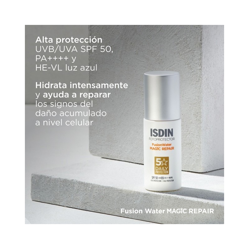 Fusion Water MAGIC Repair SPF50 | Fotoprotector Facial Antiedad
