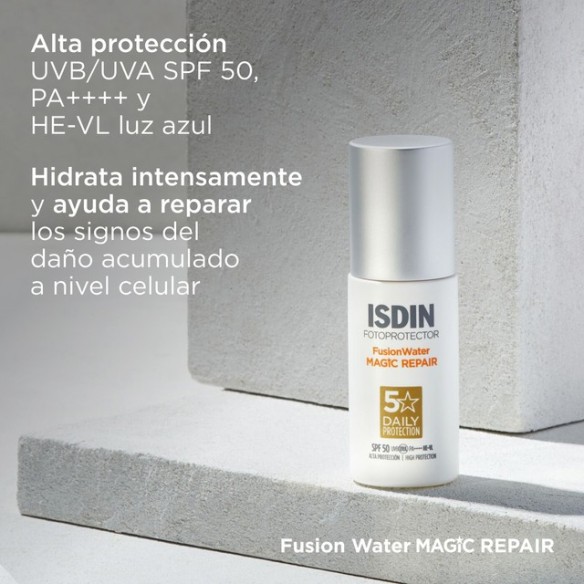 Fusion Water MAGIC Repair SPF50 | Fotoprotector Facial Antiedad