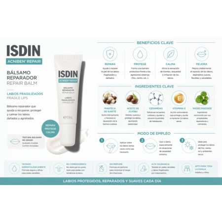 ACNIBEN REPARADOR LABIAL 10ML 2