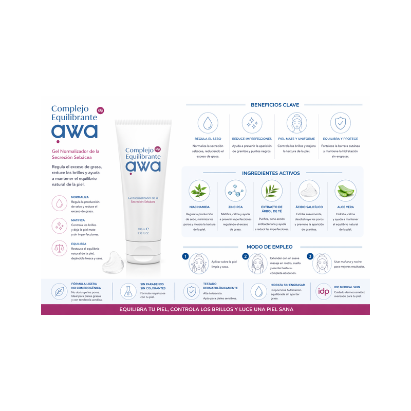 IDP AWA Complejo equilibrante 100 ml