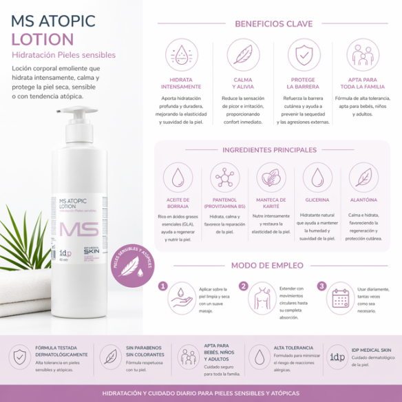 IDP MS Atopic lotion 400 ml