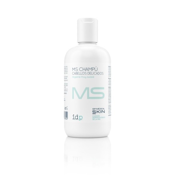 IDP MS champu cabellos delicados cuero cabelludo sensible keratina