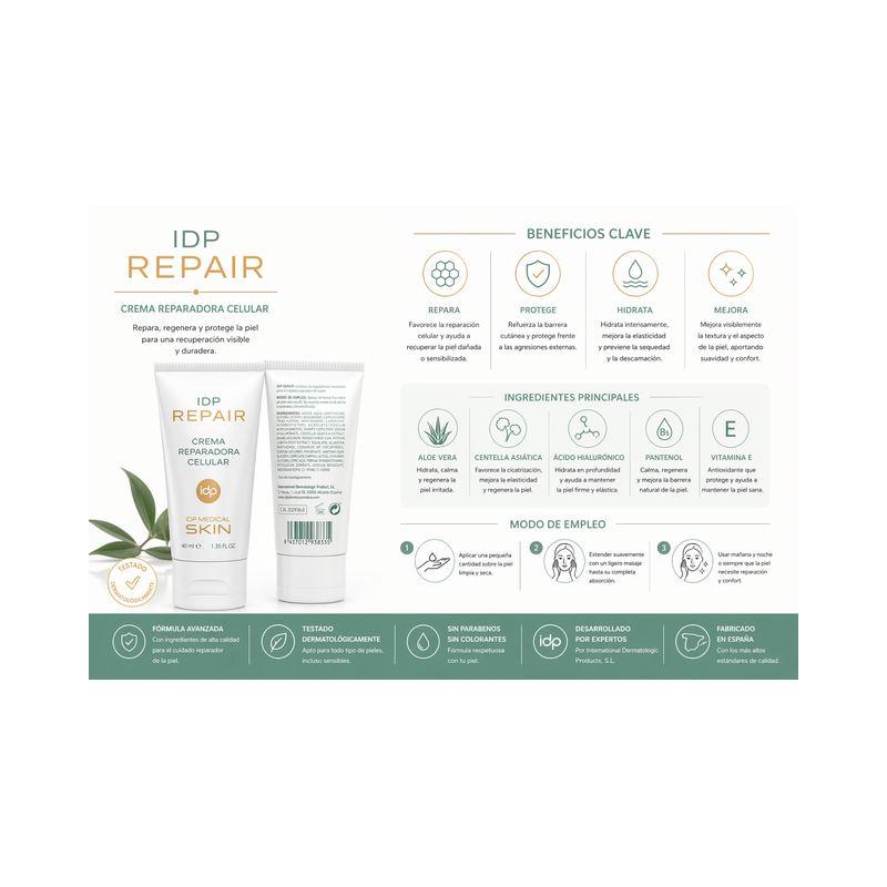 IDP MS Repair crema reparadora 40 ml