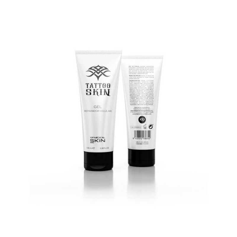 IDP MS tattoo skin gel reparador piel tatuajes hidratacion proteccion regenerador