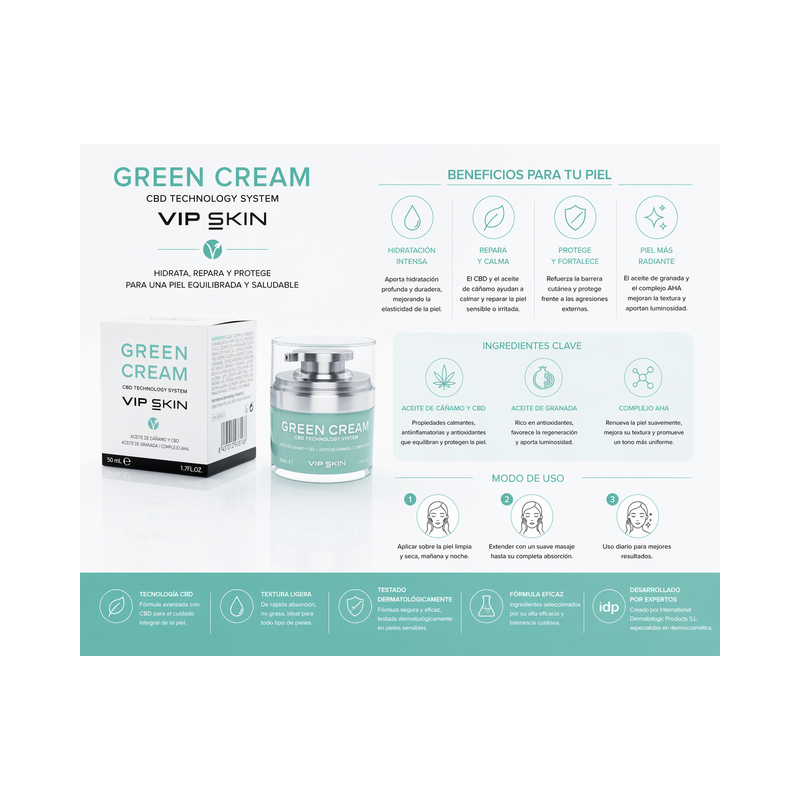 IDP VIP GREEN-vector ampollas 30 ud x 2 ml