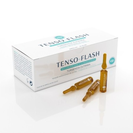 IDP VIP skin tenso flash ampollas efecto tensor firmeza glow luminosidad tratamiento facial
