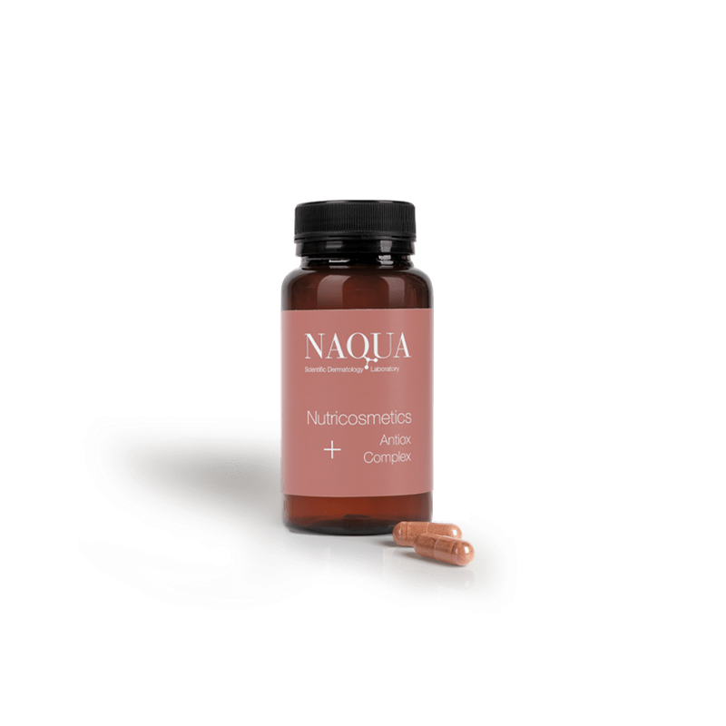 Nutricosmetics Antiox Complex + Astax, P.L,,Vit C,E, SOD 60 cp