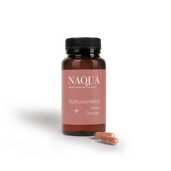 Nutricosmetics Antiox Complex + Astax, P.L,,Vit C,E, SOD 60 cp