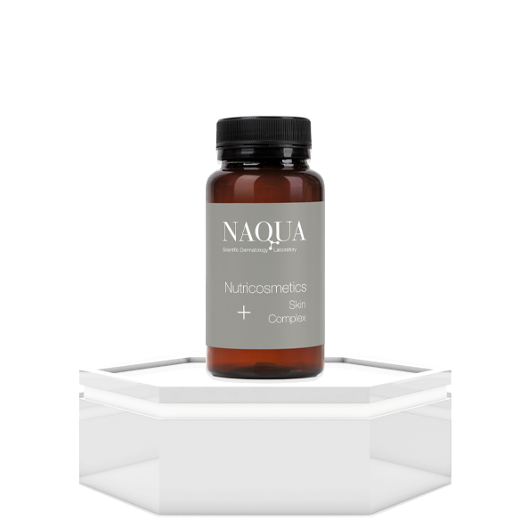 Nutricosmetics skin complex colageno elastina acido hialuronico firmeza hidratacion piel