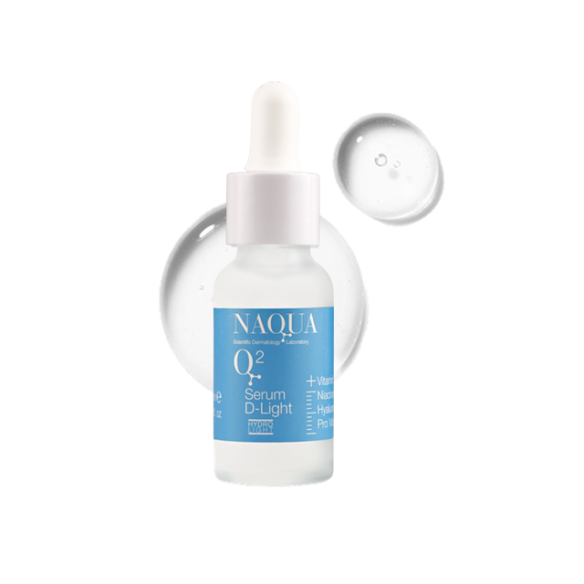 Q2 Serum D-Light + Vit D boost, Niacina, AH, Pro-Vit B5 20 ml