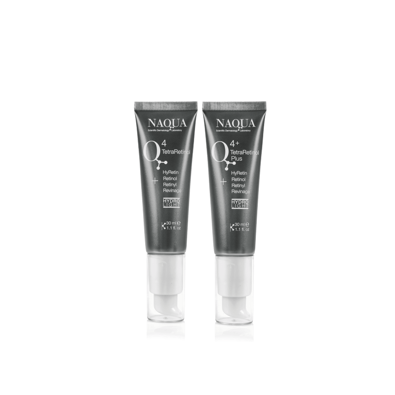 q4 plus tetraretinol serum retinol intensivo naqua