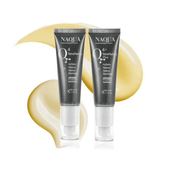 Q4+ TetraRetinol Plus + HyRetin, Retinol, Retinyl, Revinage 30 ml