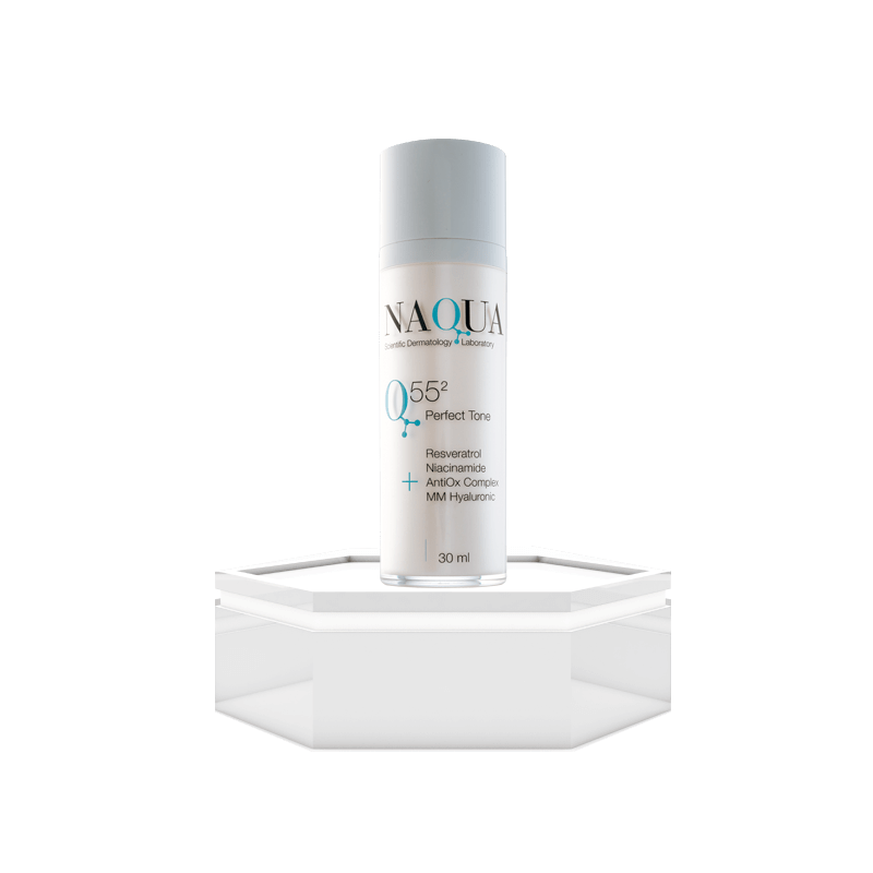 Q55-2 Perfect Tone + Resveratrol, Niacinamida, AntiOx Complex, MM Hyal 30 ml