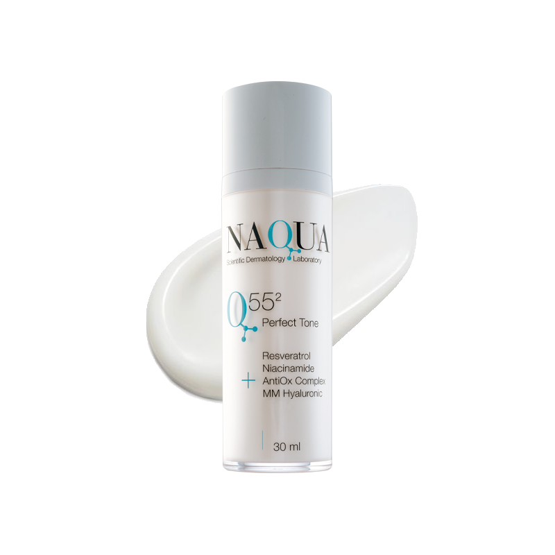 Q55-2 Perfect Tone + Resveratrol, Niacinamida, AntiOx Complex, MM Hyal 30 ml