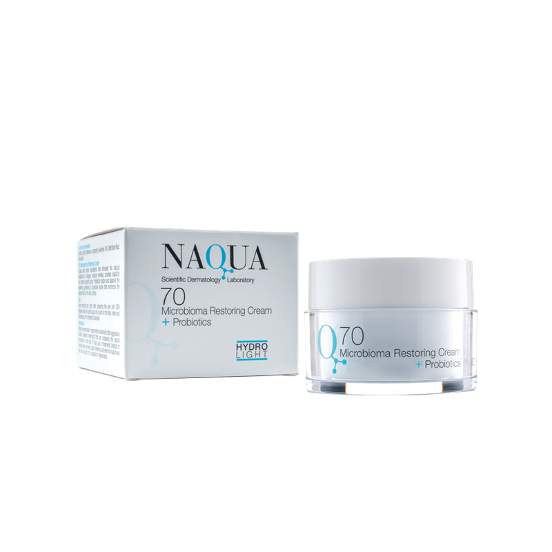 Q70 Microbiome Restoring Cream + Probióticos 50 ml