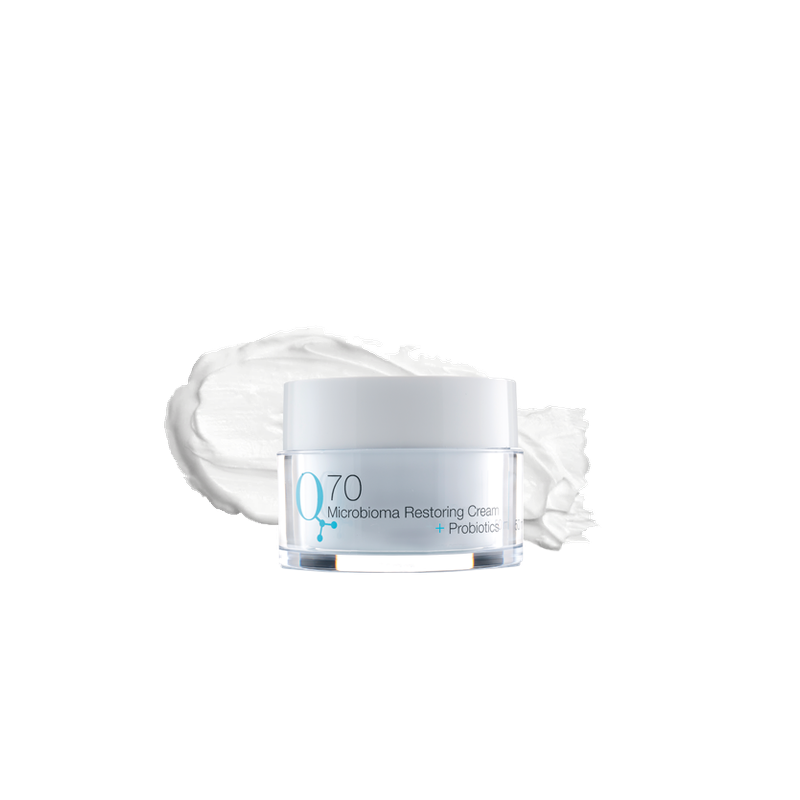 Q70 Microbiome Restoring Cream + Probióticos 50 ml