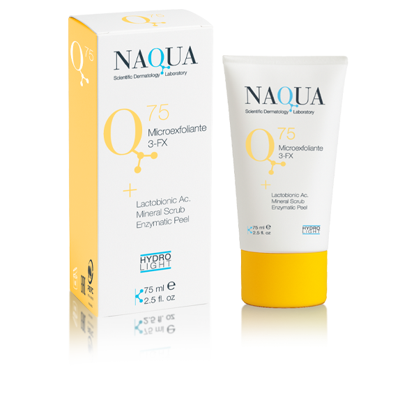 q75 microexfoliante triple accion acido lactobionico naqua