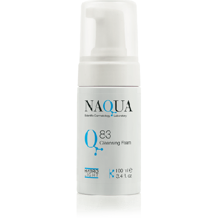 q83 cleansing foam espuma limpiadora facial piel sensible