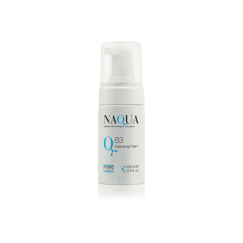q83 cleansing foam espuma limpiadora facial piel sensible