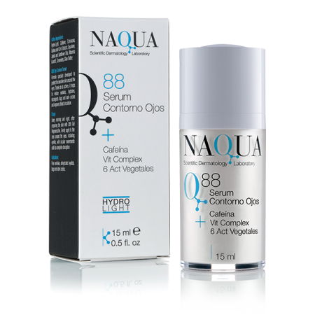 Q88 Serum Contorno de Ojos + Cafeína, Ceramidas, 6 act. Vegetales 15 ml 2