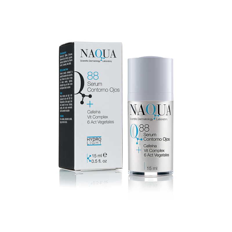 q88 serum contorno de ojos cafeina anti ojeras 15 ml