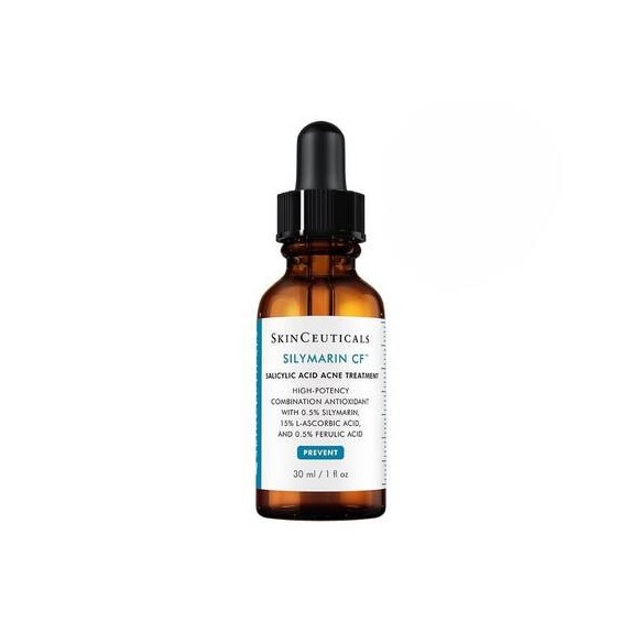 skinceuticals silymarin cf serum vitamina c piel grasa acne