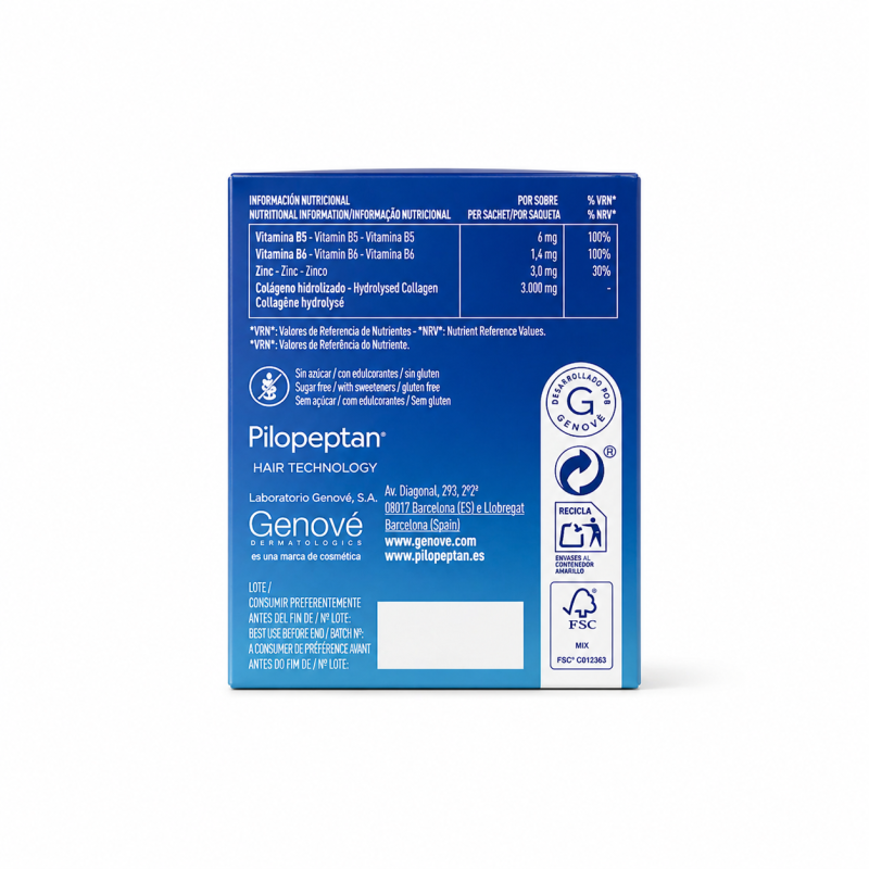 Pilopeptan Intensive 30 sobres