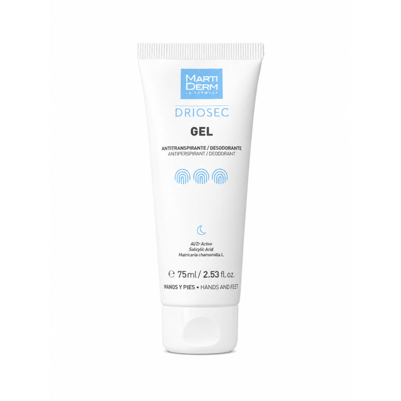 Driosec Gel Manos y Pies 75 ml | Antitranspirante Hiperhidrosis