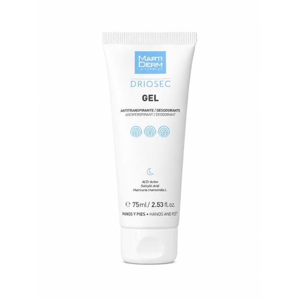 Driosec Gel Manos y Pies 75 ml | Antitranspirante Hiperhidrosis