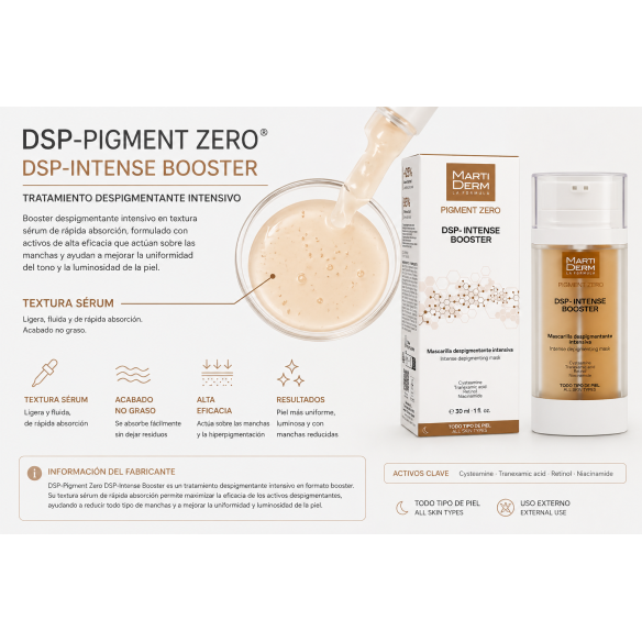 DSP Pigment Zero Booster Intense 30 ml | Despigmentante