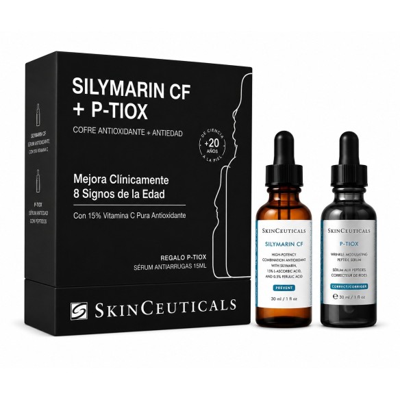 Cofre C E Ferulic / Silymarin CF + P-TIOX | Antioxidante