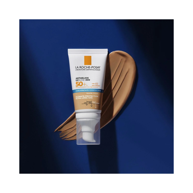 ANTHELIOS UVMUNE 400 CREMA HIDRATANTE SPF50+ CON COLOR 50 ml