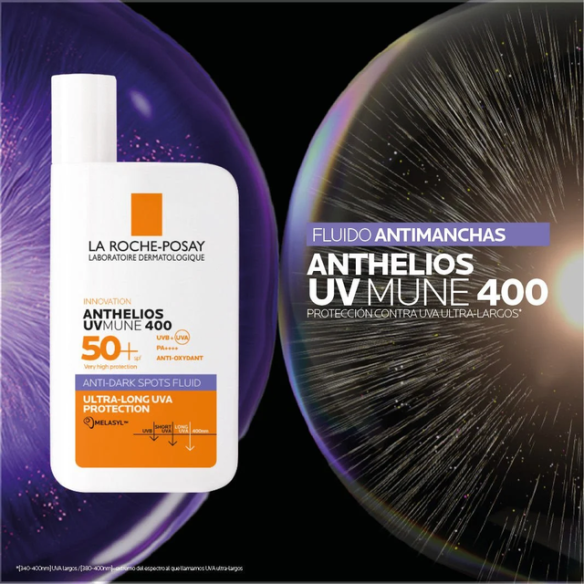 ANTHELIOS UVMUNE 400 FLUIDO ANTIMANCHAS SPF50+ 50ml