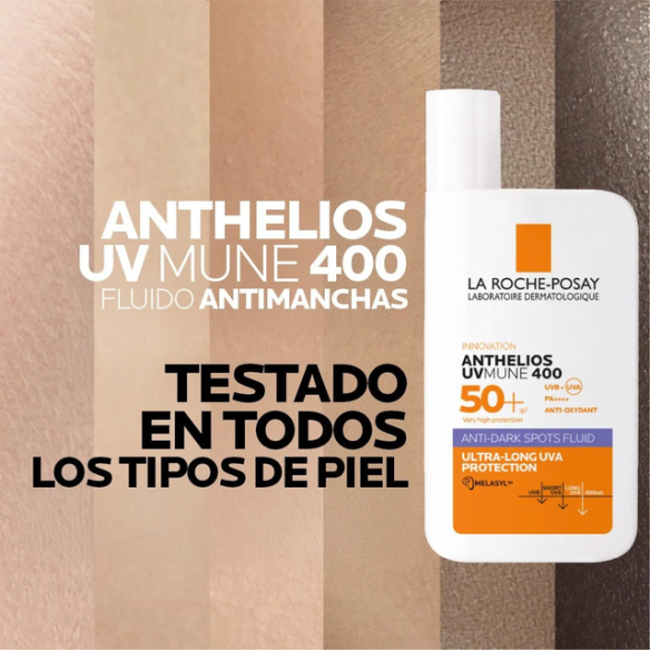 ANTHELIOS UVMUNE 400 FLUIDO ANTIMANCHAS SPF50+ 50ml