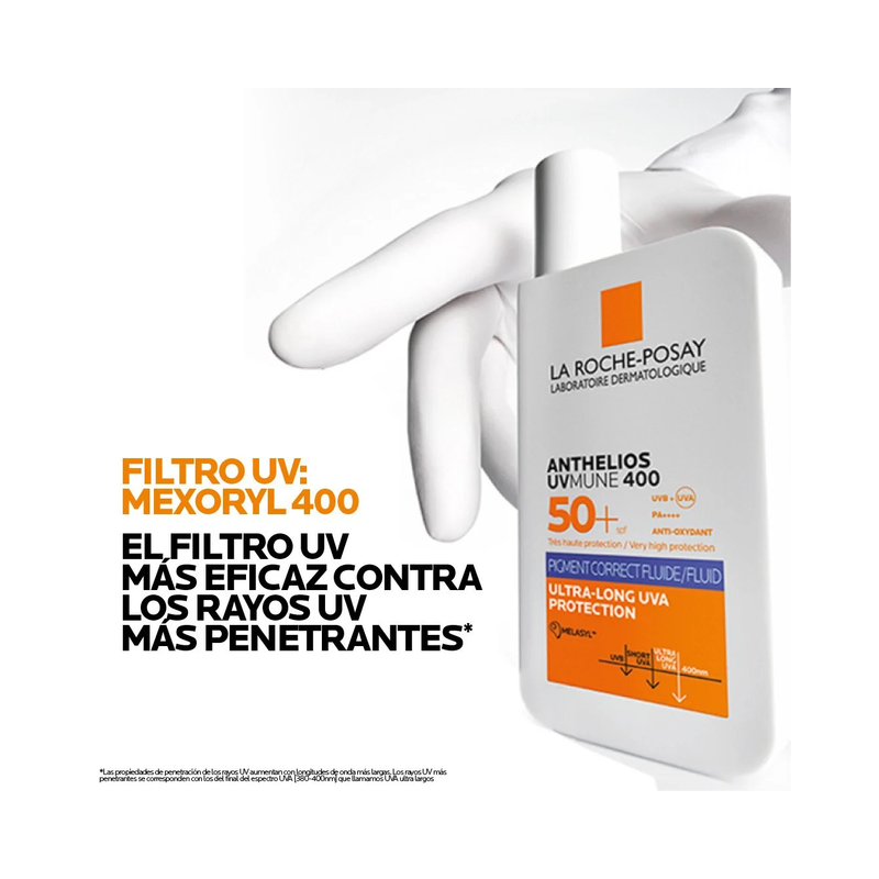 ANTHELIOS UVMUNE 400 FLUIDO ANTIMANCHAS SPF50+ 50ml