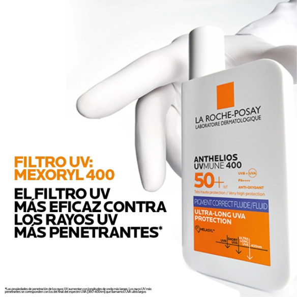 ANTHELIOS UVMUNE 400 FLUIDO ANTIMANCHAS SPF50+ 50ml
